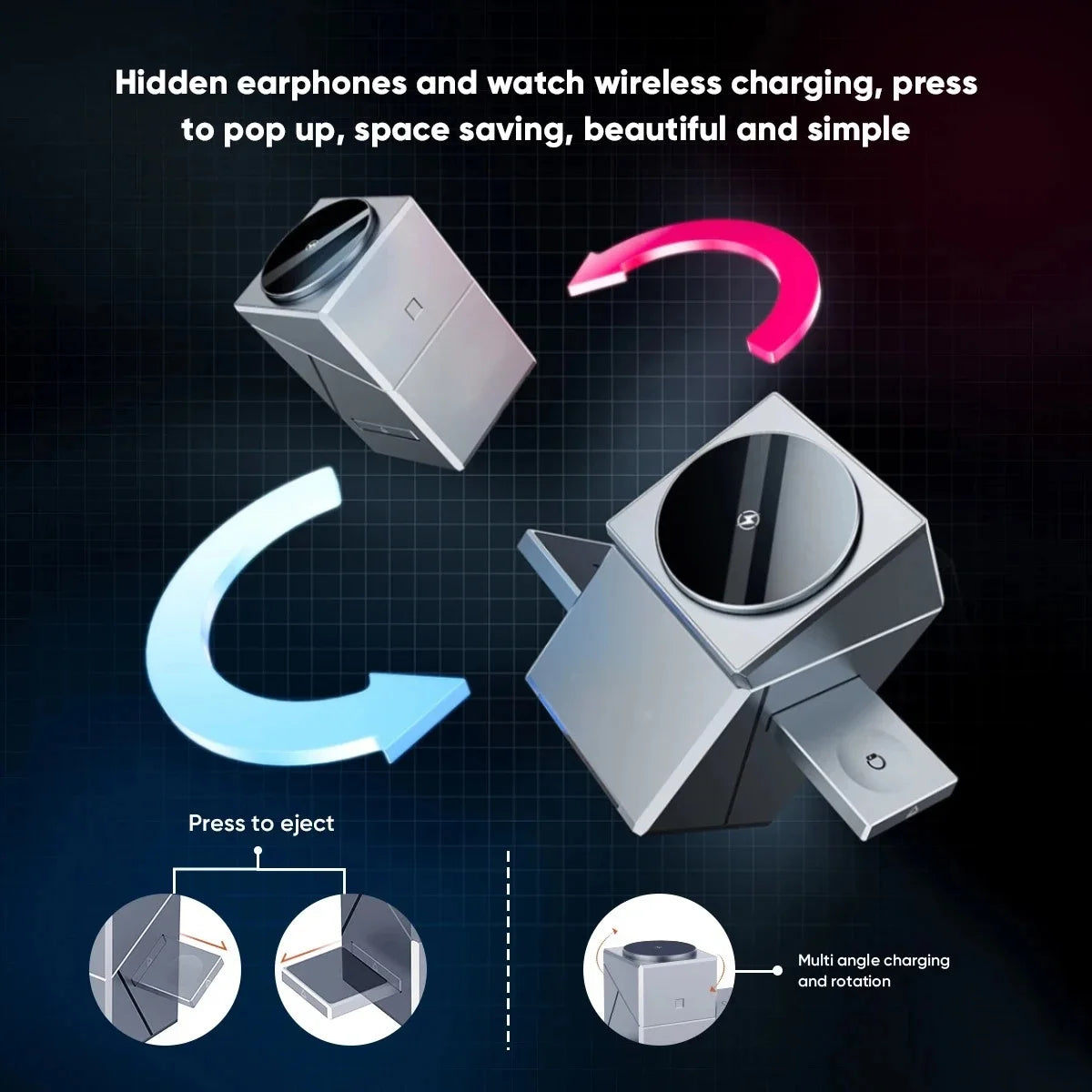 3-in-1 Magnetic Wireless Charger ©