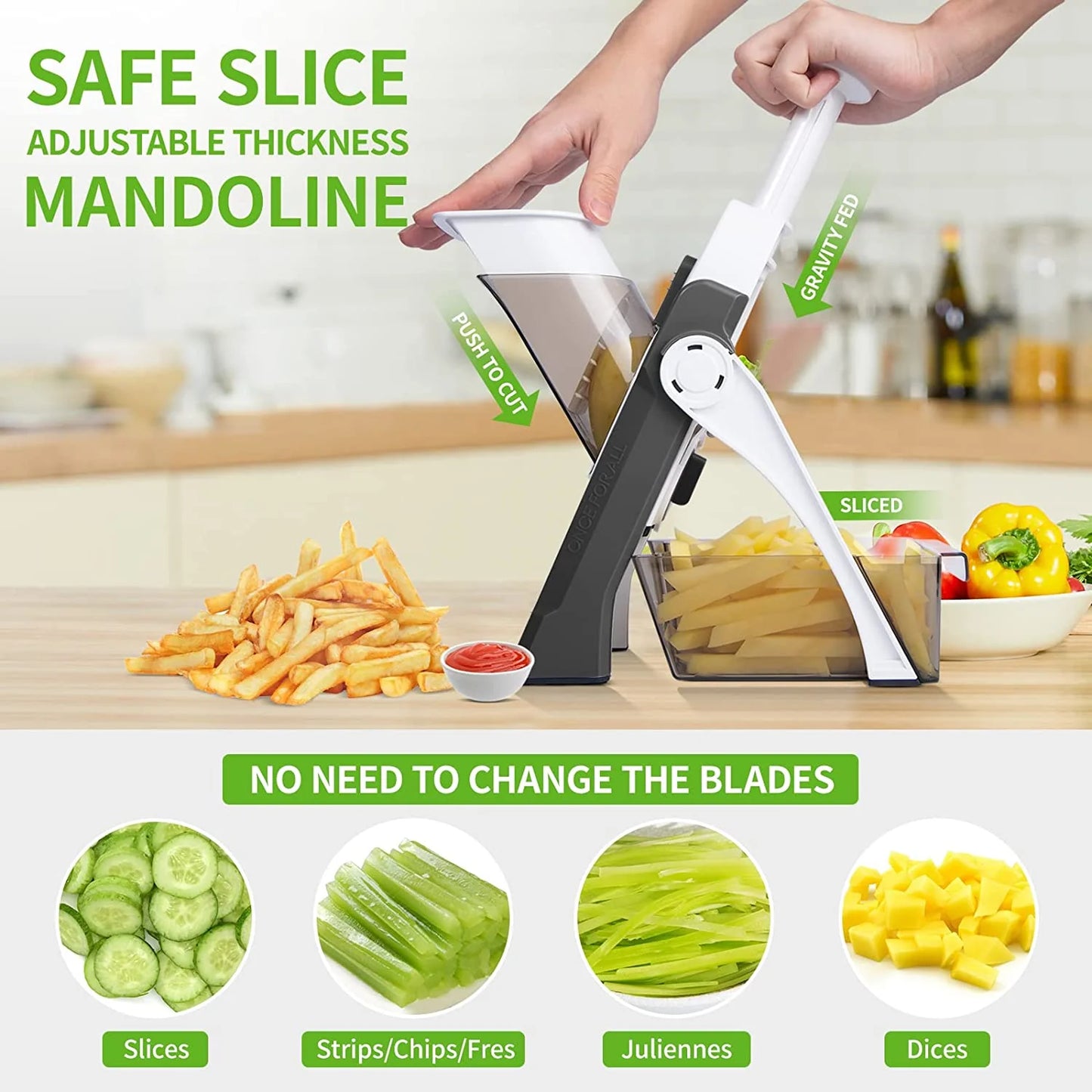 Mandoline Food Chopper