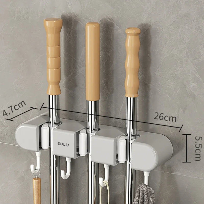 Wall Mounted Mop Holder