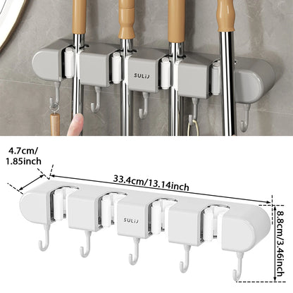 Wall Mounted Mop Holder