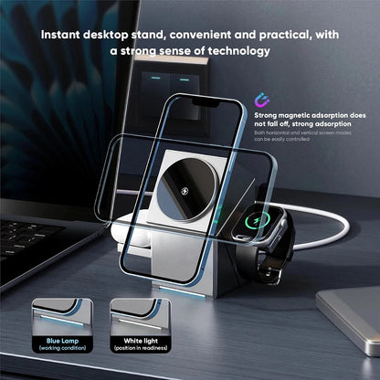 3-in-1 Magnetic Wireless Charger ©