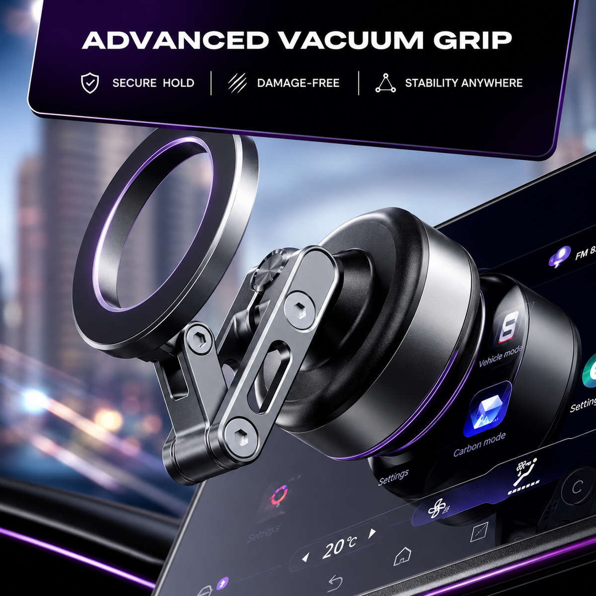 MagGrip Axium 360° Car Phone Mount
