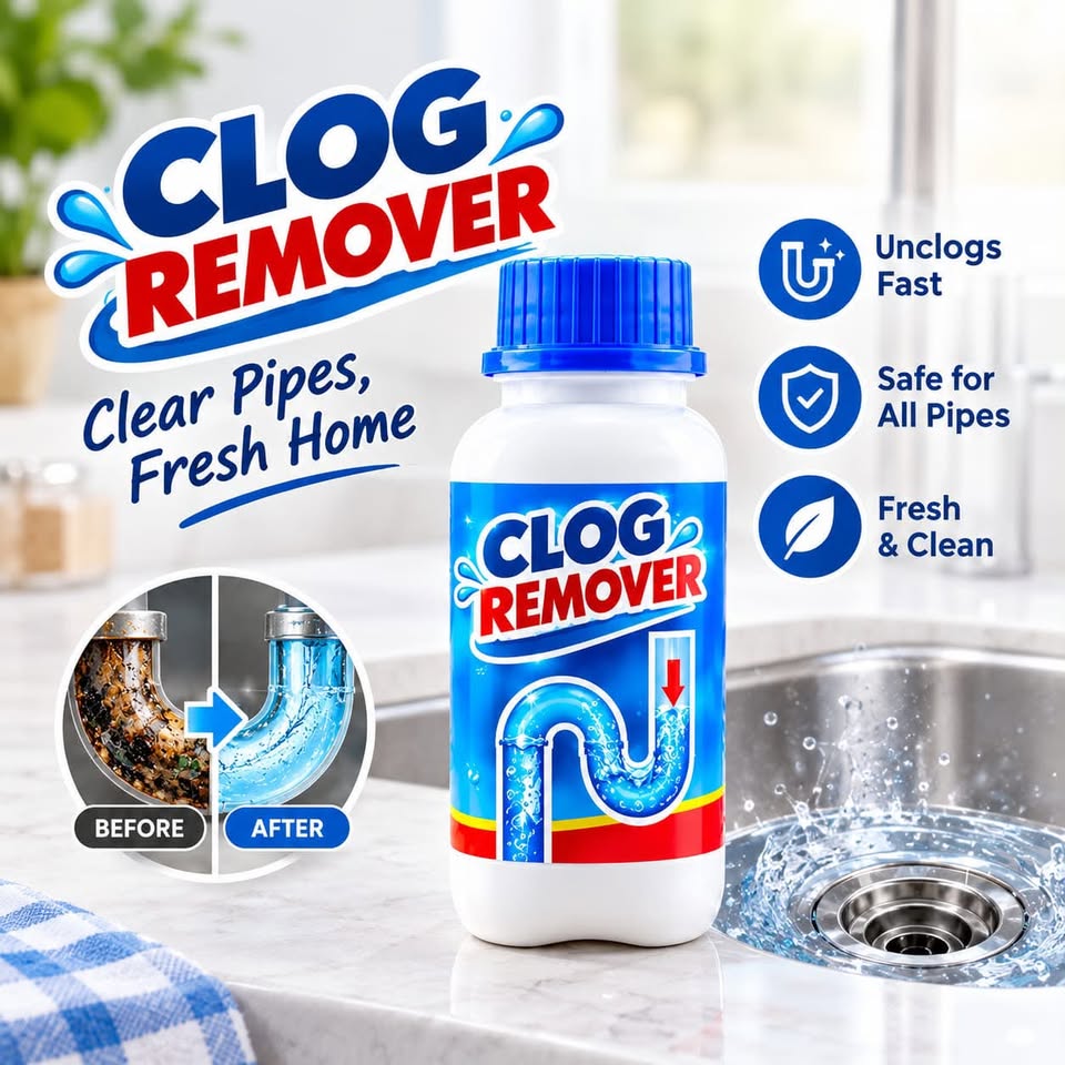 Powerful Clog Remover – Clear Blocked Drains Easily and Quickly