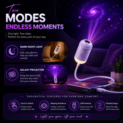 USB Starry Sky Projection Lamp