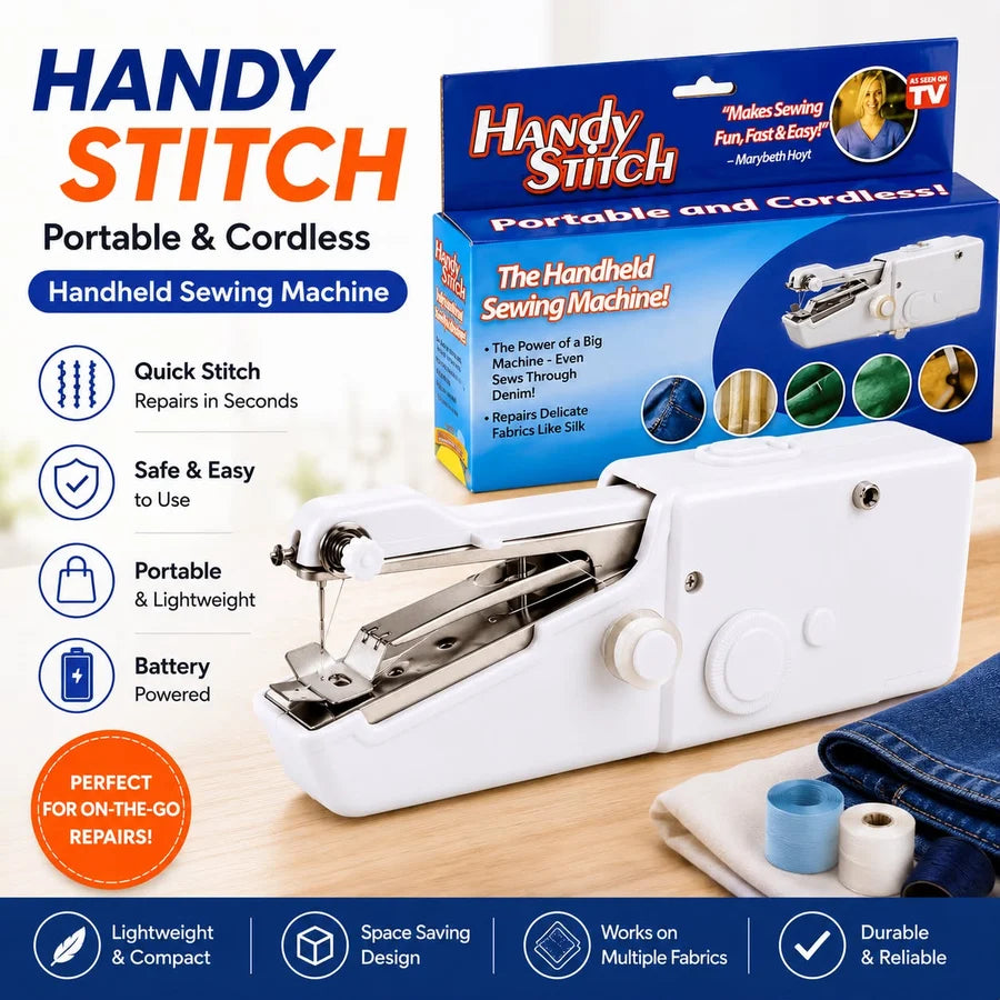Mini Portable Stitching Machine – Compact and Easy-to-Use Sewing Machine
