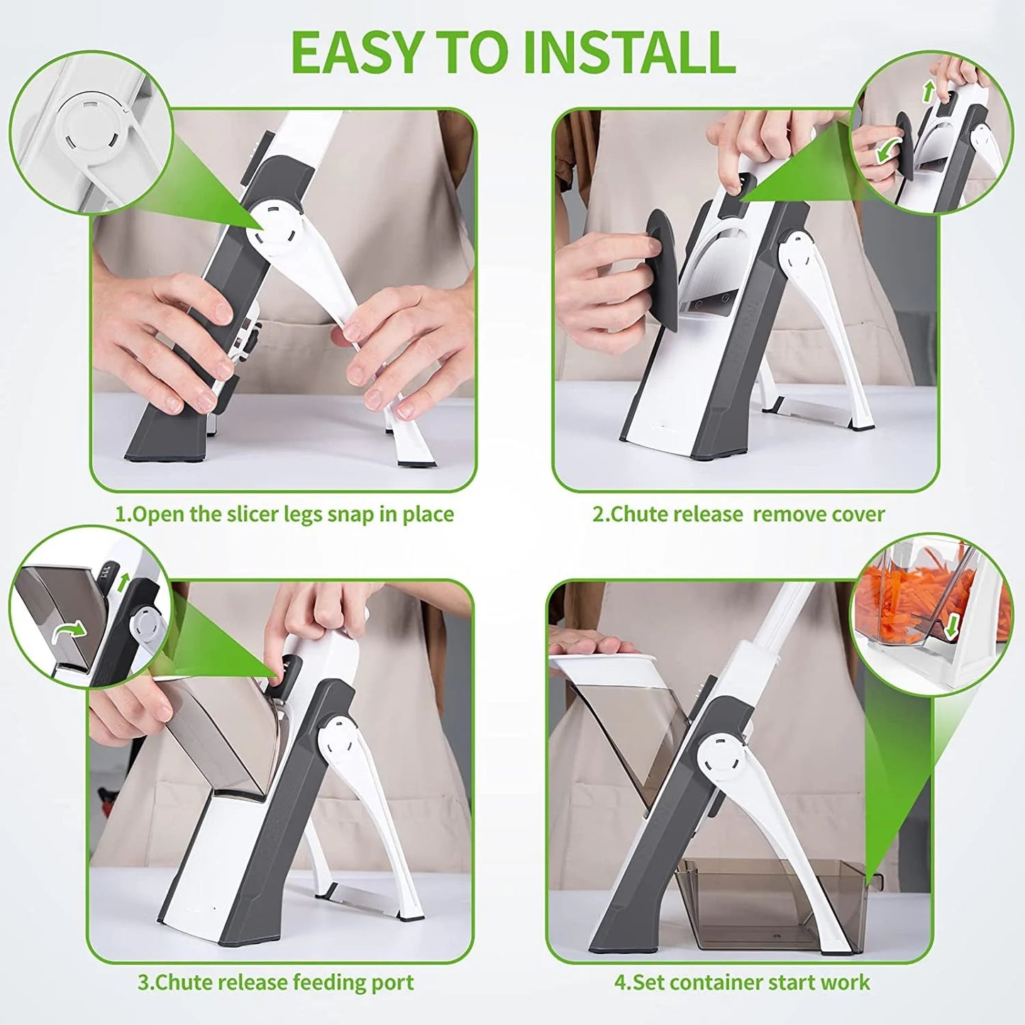 Mandoline Food Chopper